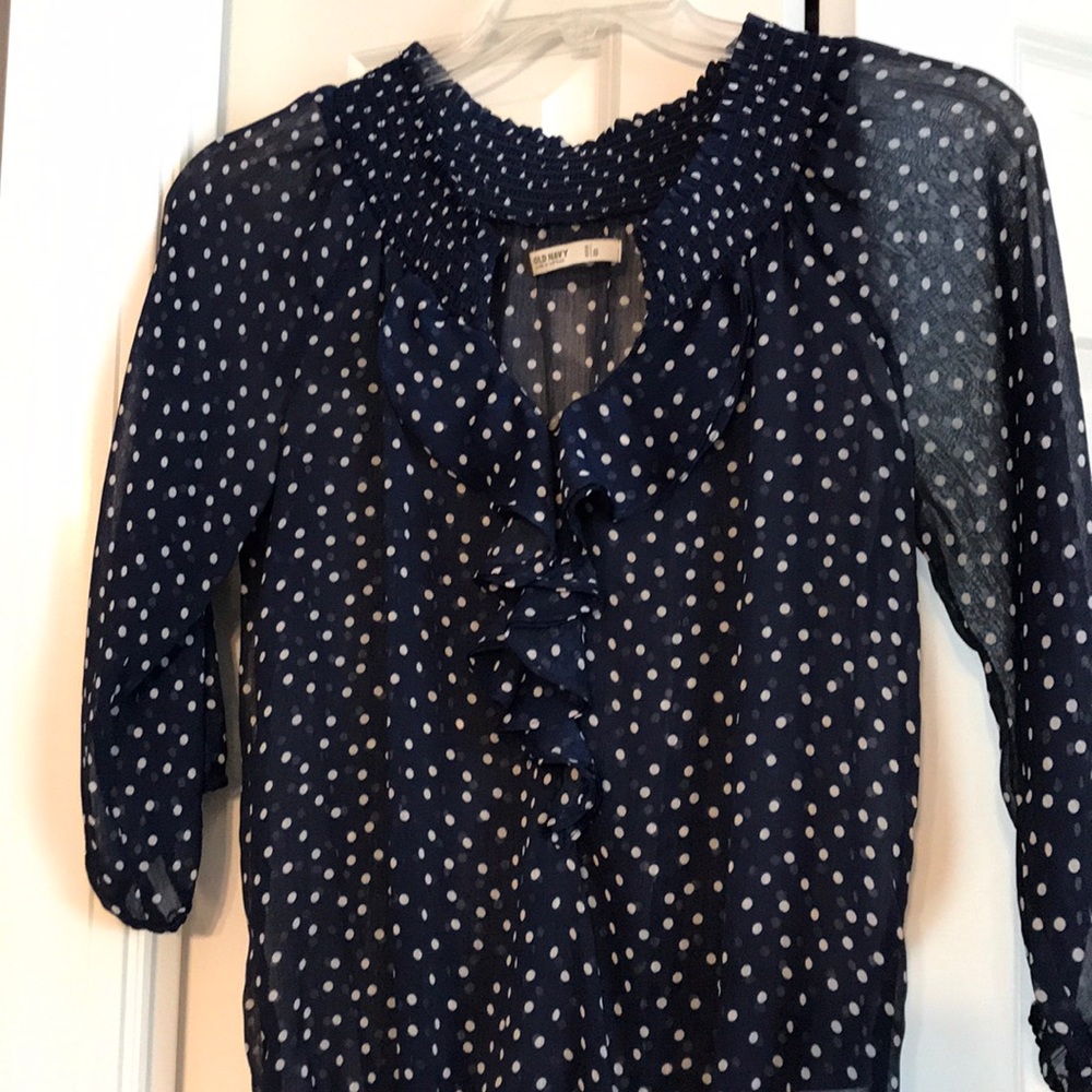 Polka dot top